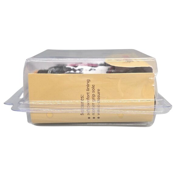 Lil Boot Barn Baby Cow Print Western Boots Size 2 Black/White Faux Leather & Can - Picture 11 of 16